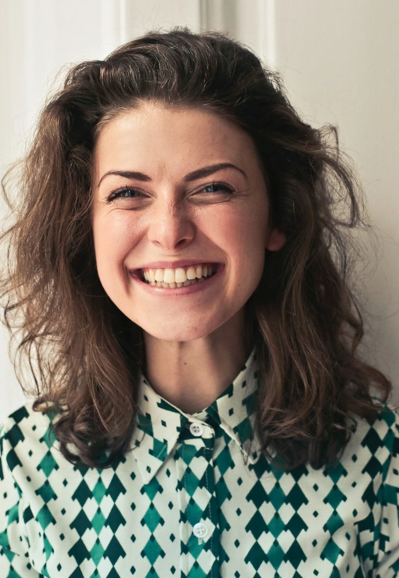 Smiling lady